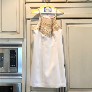 Lilly pulitzer white dress size 12